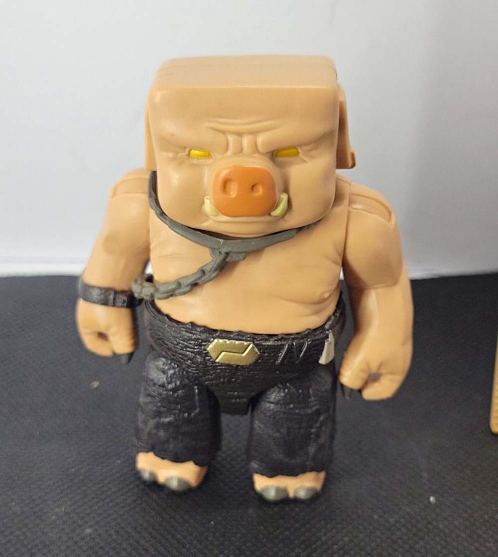 Minecraft The Movie Great Hog Pig Warrior 3.5" Action Figure 2025 EUC